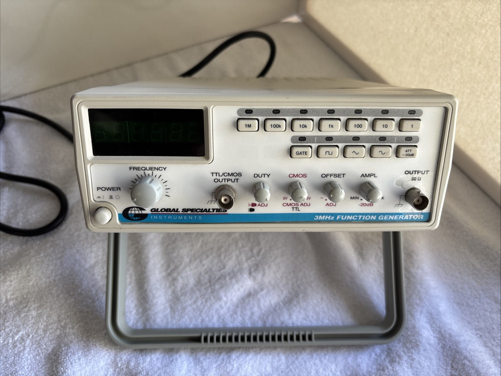 global specialties 3MHz Function Generator