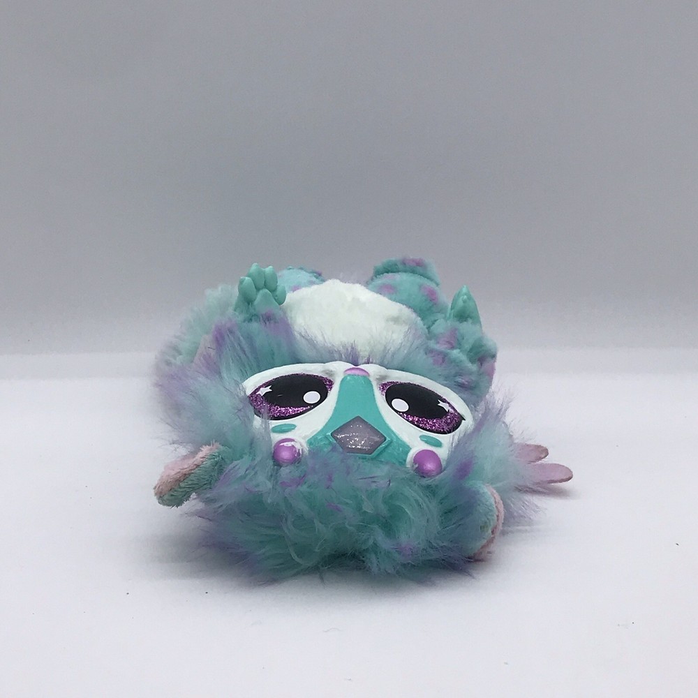 MAGIC MIXIES Magical Interactive 8" Teal Blue Plush Toy with Bendable Limbs