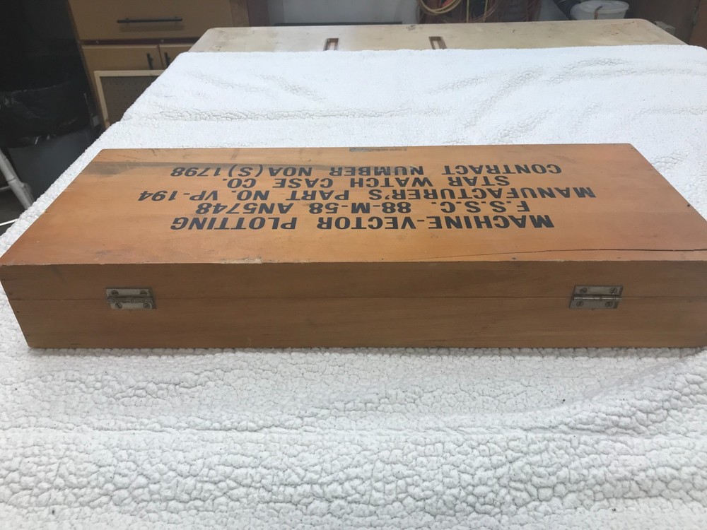 Vintage WW II Era Aviation Vector Plotting Machine From 1940’s Nice condition