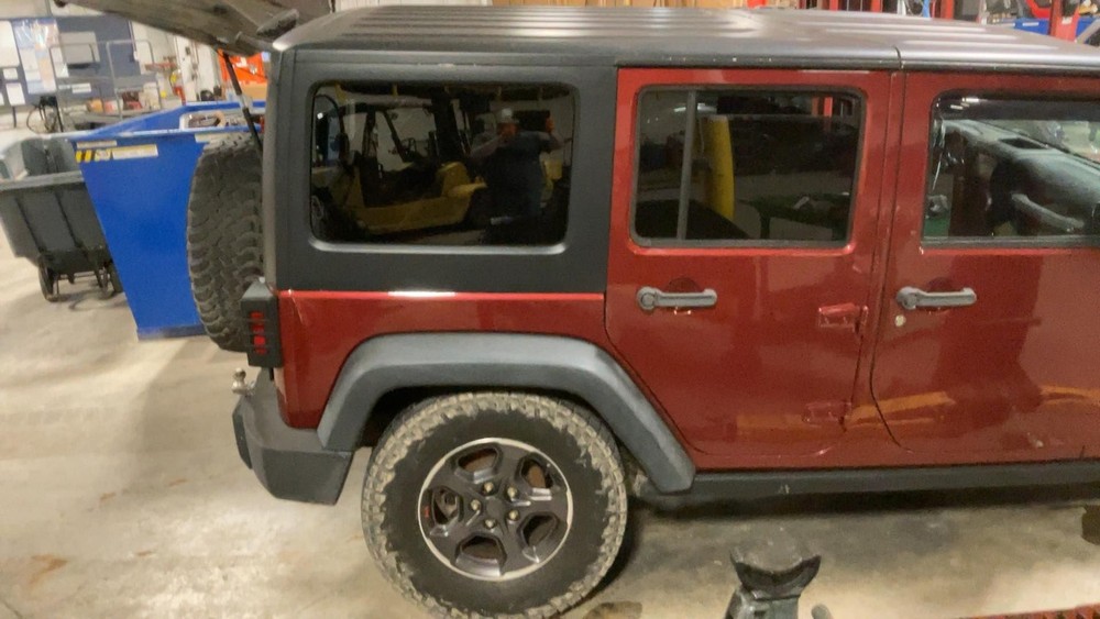 Used Windshield Frame fits: 2012 Jeep Wrangler Grade A