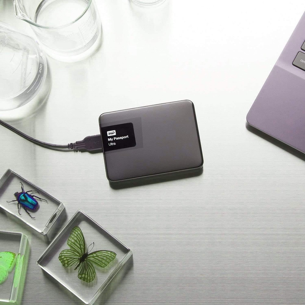 QCEs USB 3.0 Micro Cable, External Hard Drive Cable Type 1.6Ft, Black