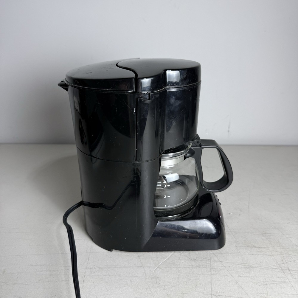 Mr Coffee/Sunbeam Programmable 4 Cup Drip Coffee Maker Brewer Model #NLX5 Black
