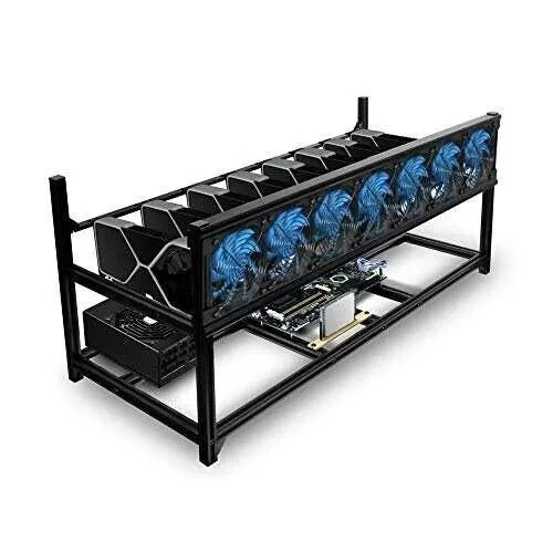 Open Air Case Stackable Miner Rig Case Crypto Mining Rack