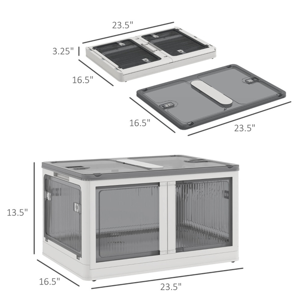 Storage Bins Equipped with Four Wheels for Effortless Mobility