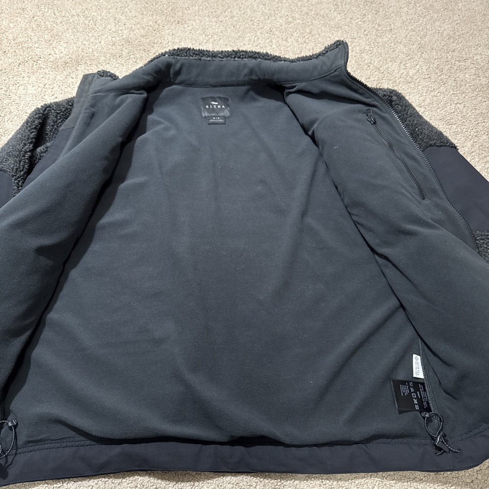 Sitka Bluff Berber Jacket Black Medium