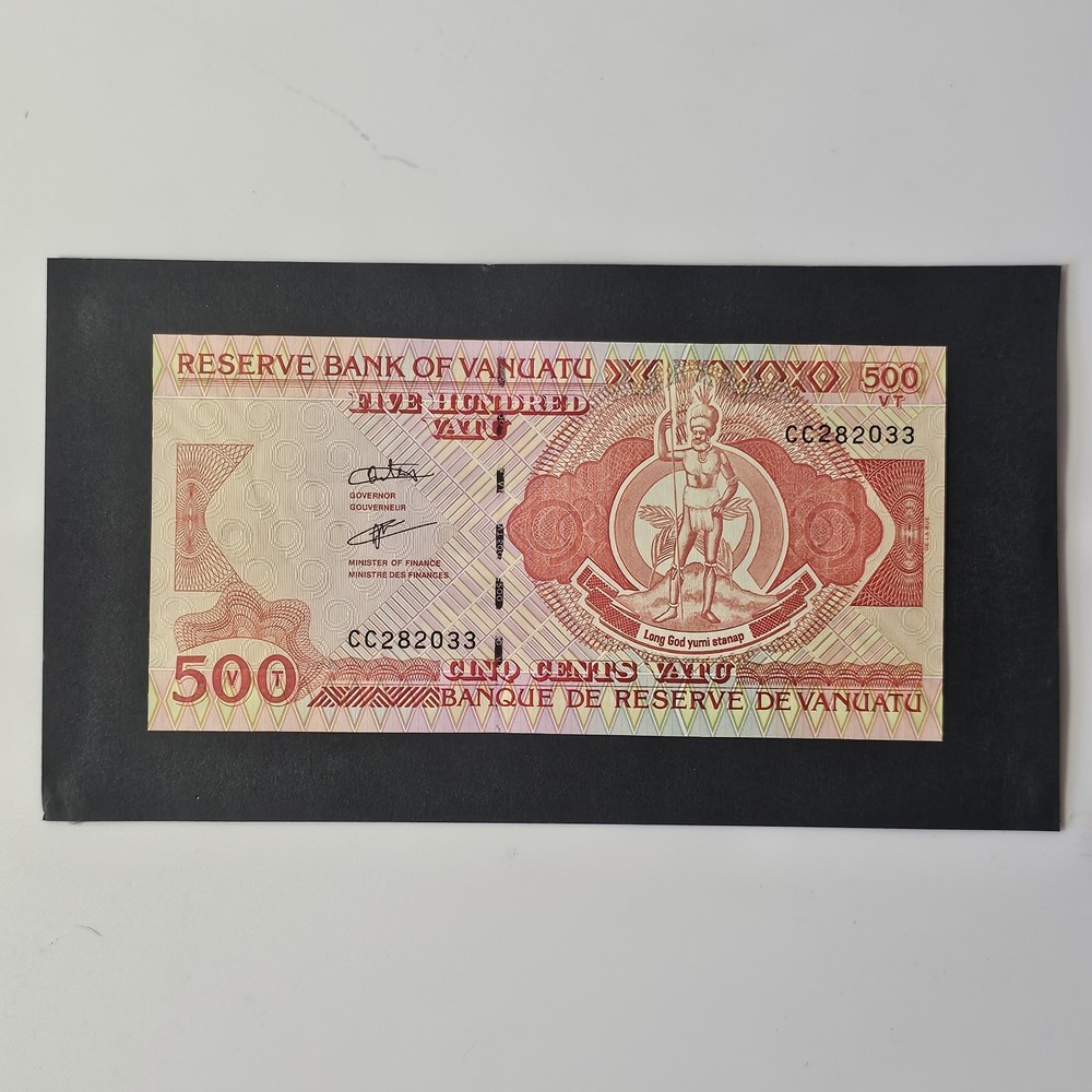 VANUATU 500 VATU ND 1993  Prefix CC P-5b, UNC (Lot #1788)