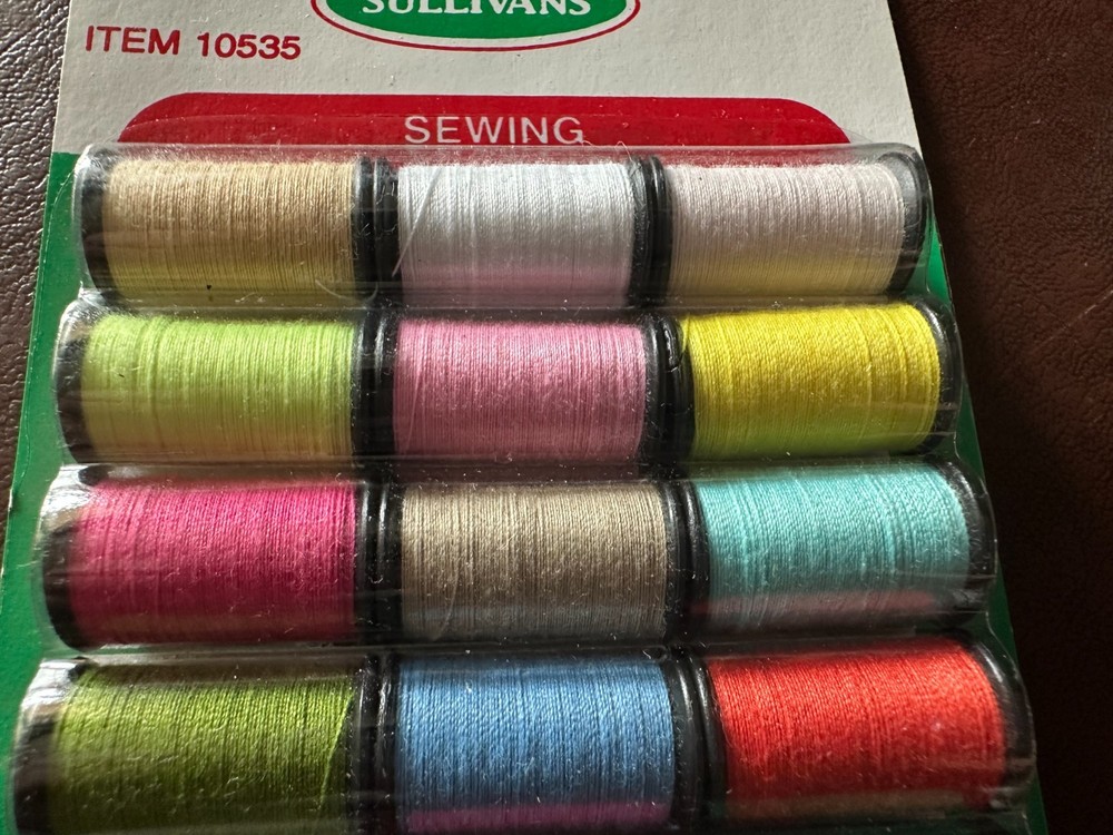 Sullivans Sewing Thread Item 10535 24 Spools