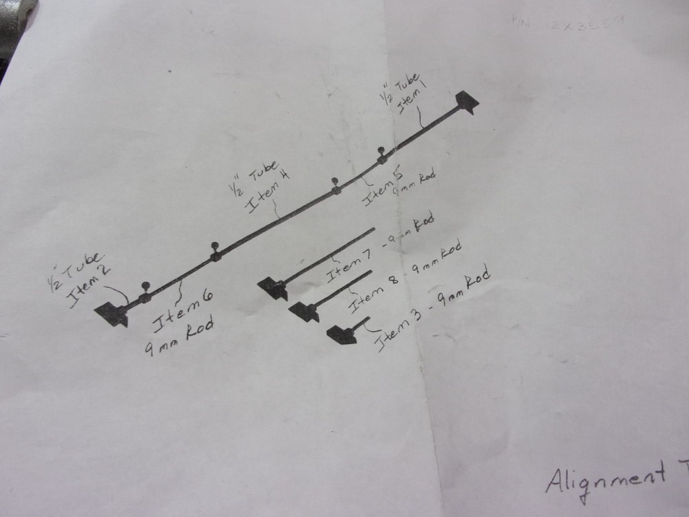IBM / TECNAU PRE-POST EQUIP. ALIGNMENT/TRAMMING TOOL FOR LARGE PRINTING SYSTEMS