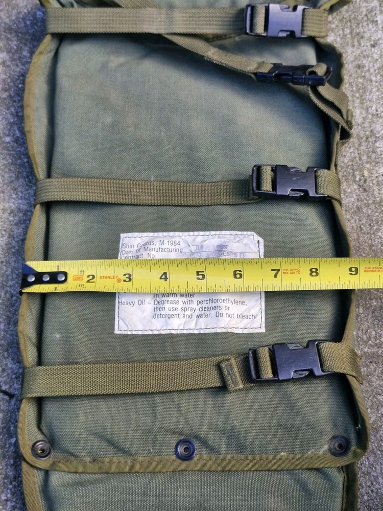 US MILITARY Shin Guards M-1984