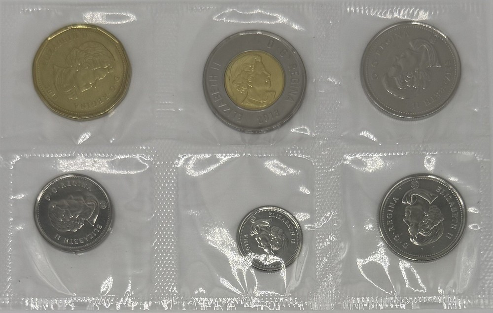 2013 Canada 6 Coin Uncirculated Set