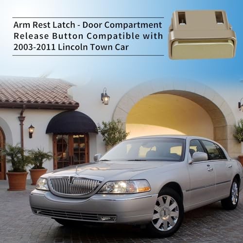 Pack Arm Rest Latch - Door Compartment Release Button Compatible 2