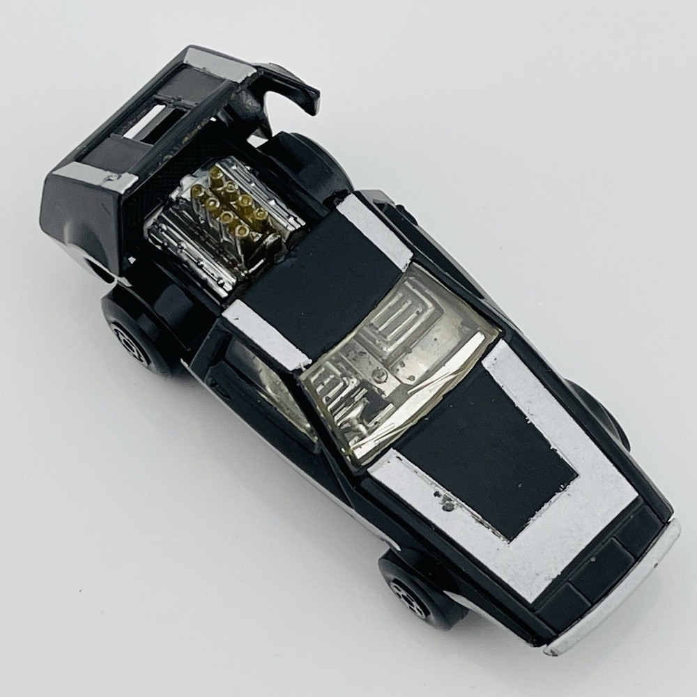 1972 Matchbox Lesney Superfast No. 51 Midnight Magic Black/Silver Two-Tone