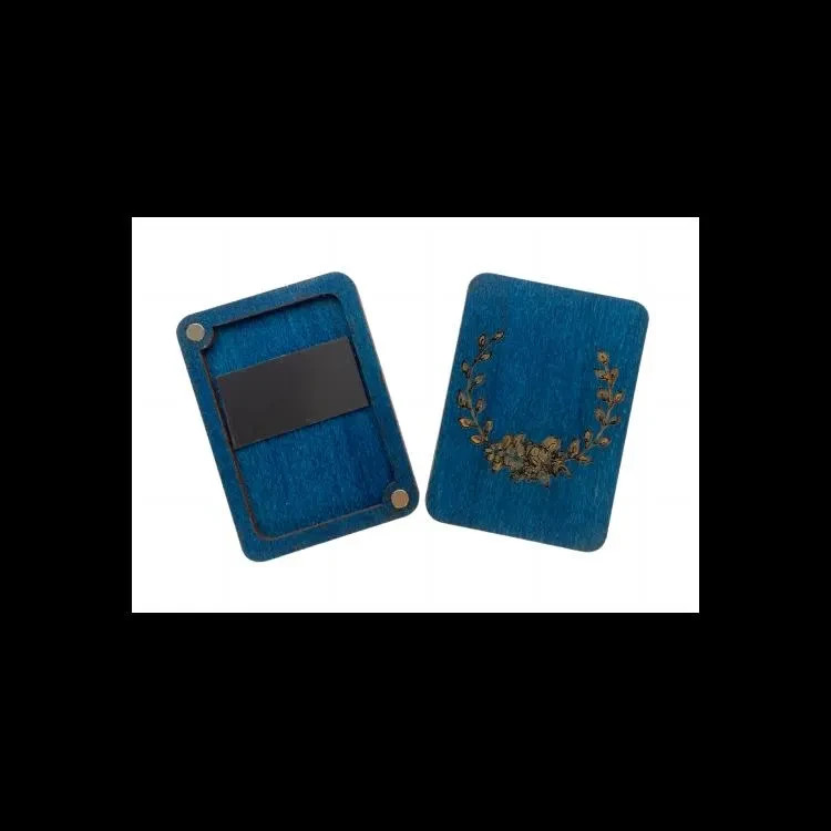 Hand-Painted Wooden Needle Case – Kind Fox Magnetic Organizer