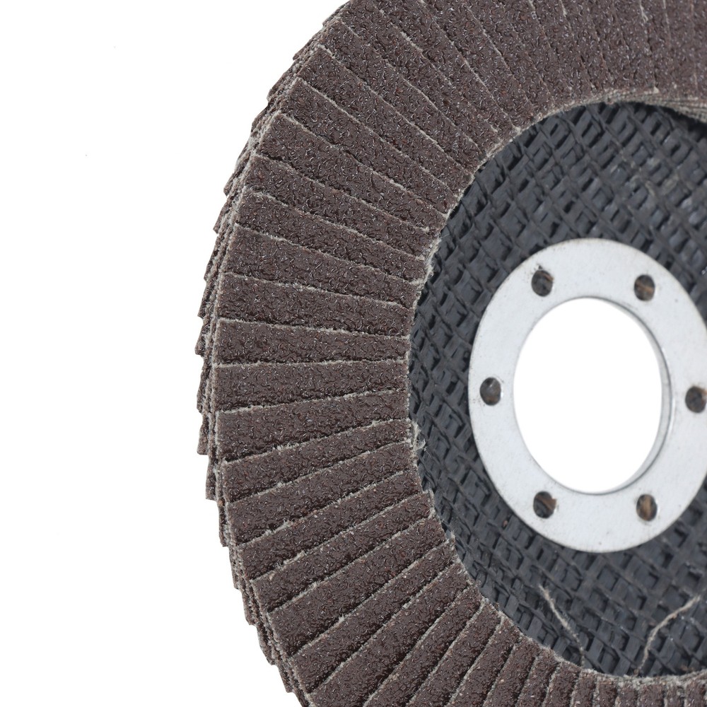 LABLT 10Pieces Flap Disc 4.5" × 7/8" 80 Grit Grinder Sanding Grinding Wheels