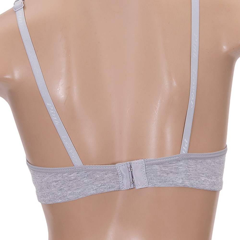 6pcs ScarvesMe Assorted Color Wireless Solid Cotton Soft Padding A Cup Bra