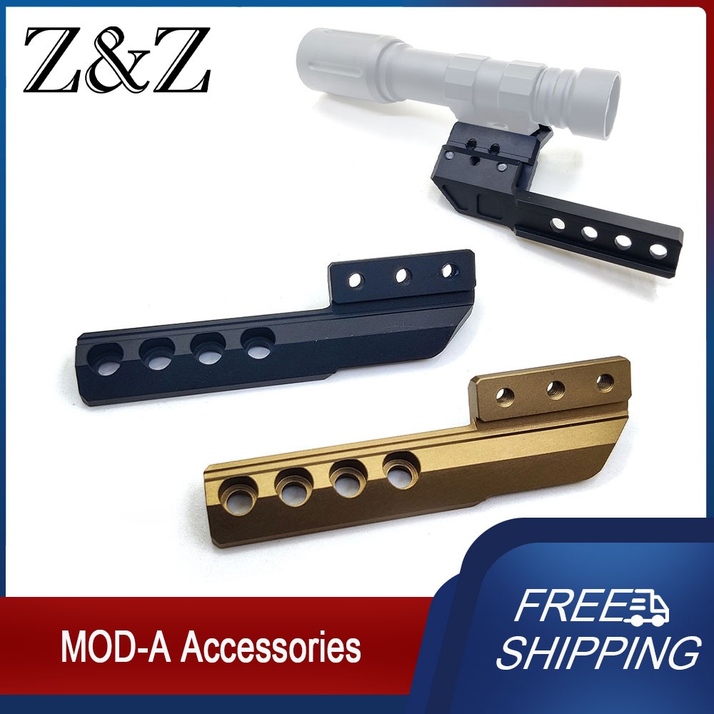 Picatinny Rail Weaponlight Offset Adapter For M300 M600 Light Wing Mount Base