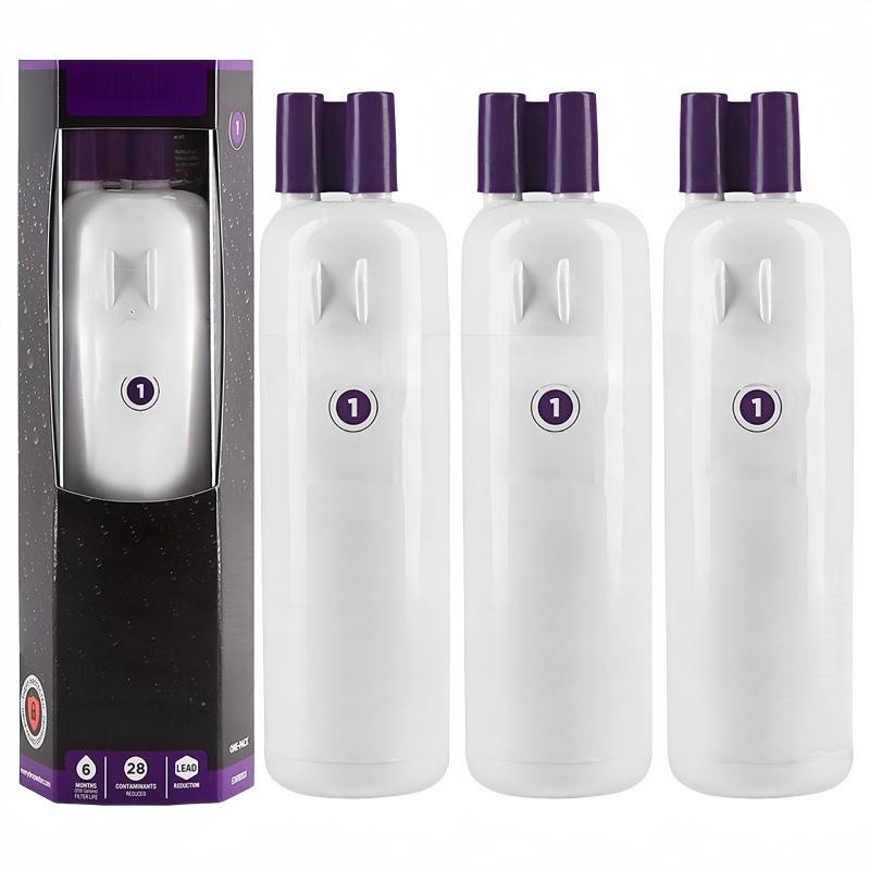 New 3 Pack Replacement ΕDR1RXD1 Refrigerator Ice & Water Filter 1 Sealed Home US