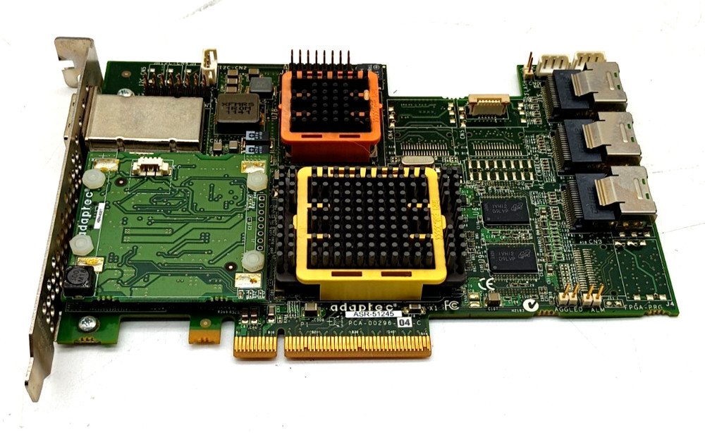 Adaptec ASR-51245 300Mbps DDR2 PCIe x8 SAS Sata Raid Controller