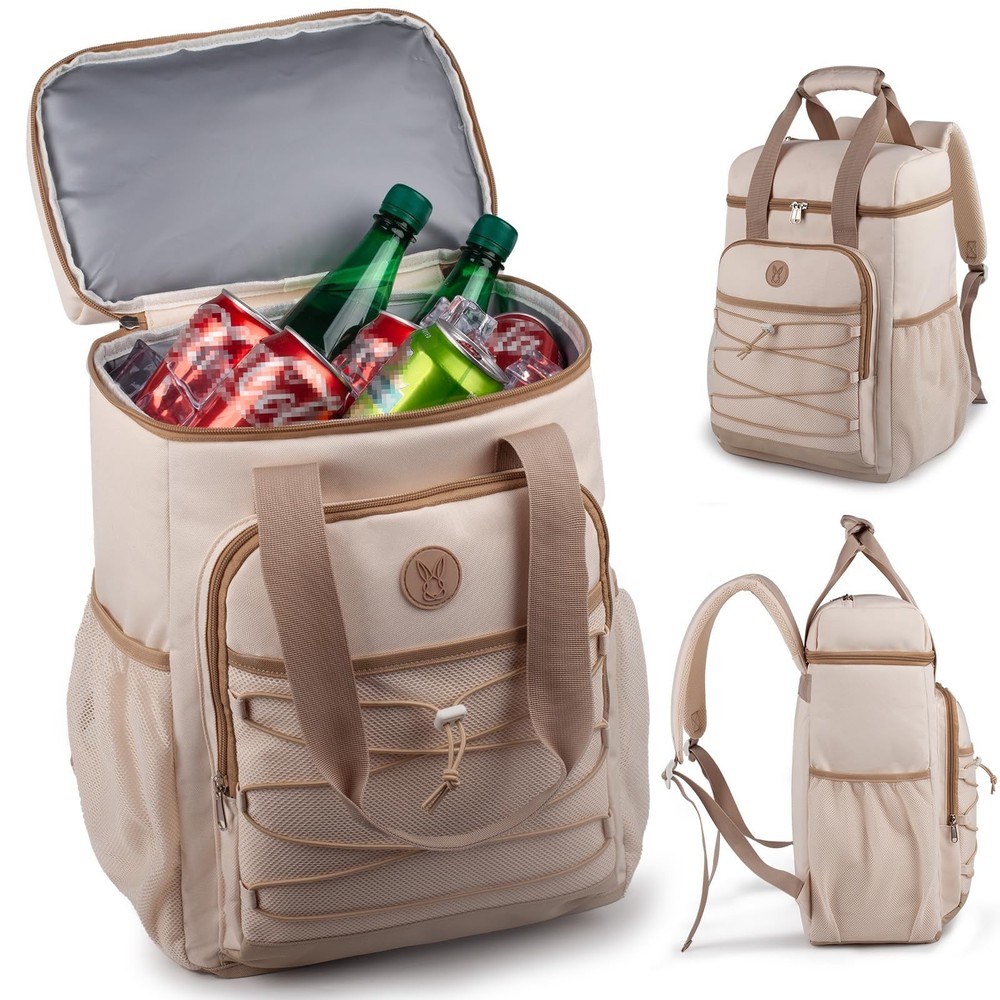 Cooler Backpack with Padded Top Handle,Lightweight Back Pack Coolers Insulate...