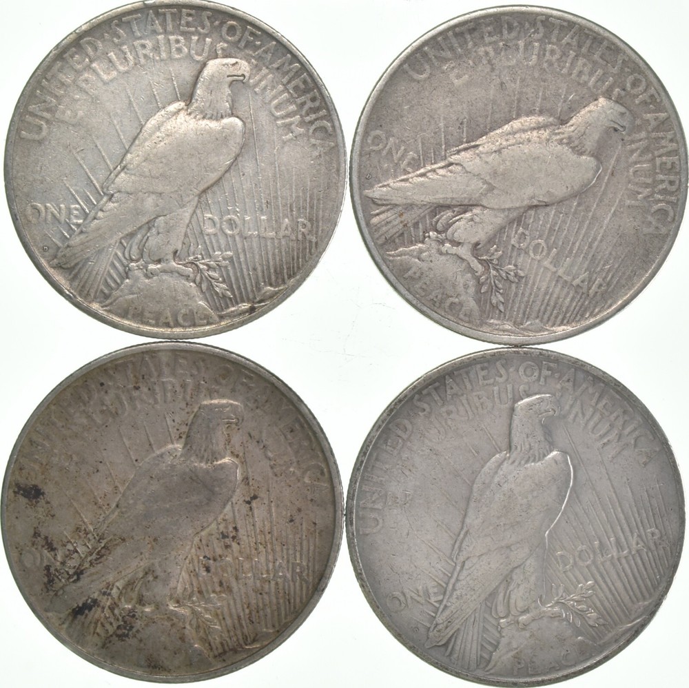 1926-D Peace US Silver Dollar - 90% Denver Minted