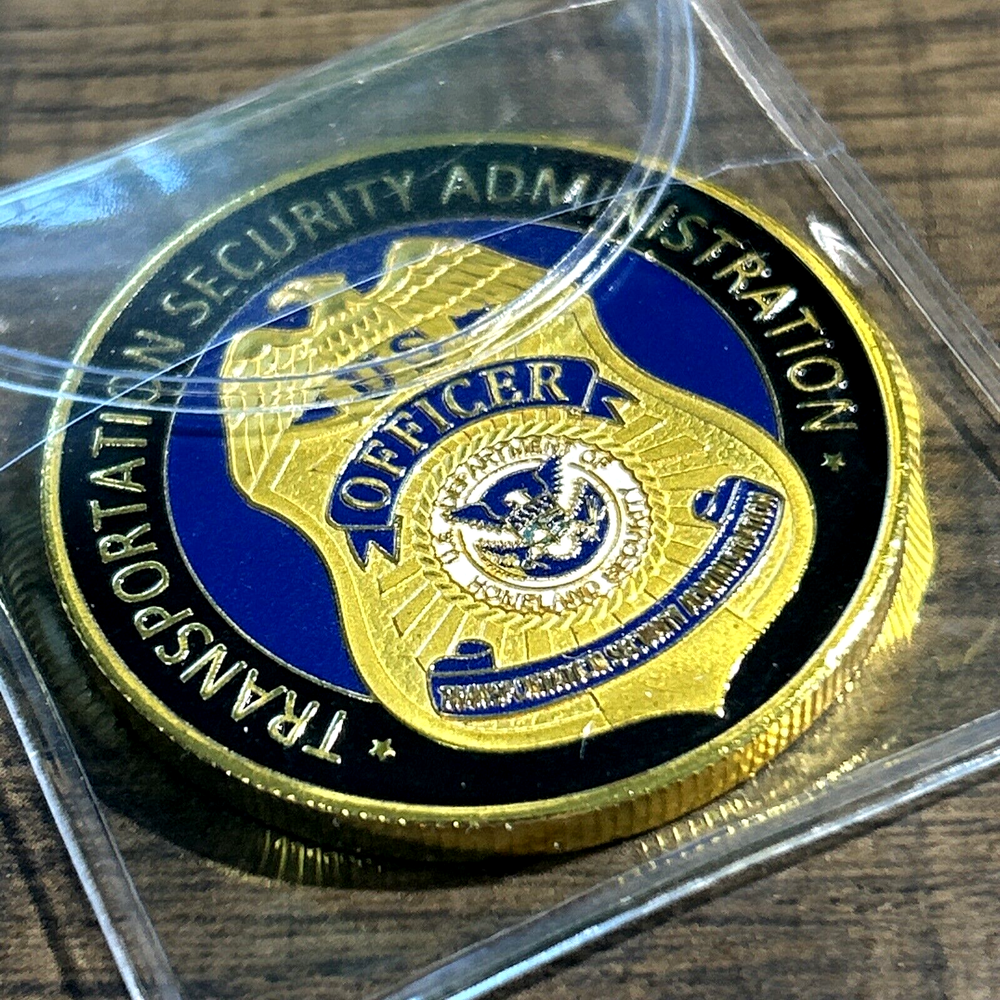 Challenge Coin-TSA Transportation Security Administration United States