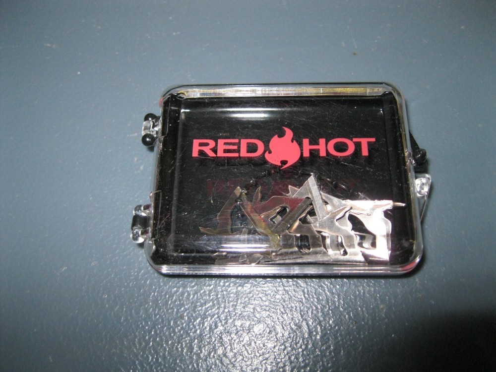 Crossbow. Red Hot BROADHEAD 100 gr replacement blades (9)