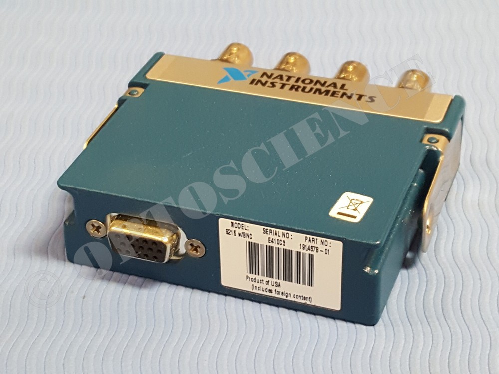 National Instruments NI 9215 cDAQ Analog Input Module BNC, Simultaneous Sampling