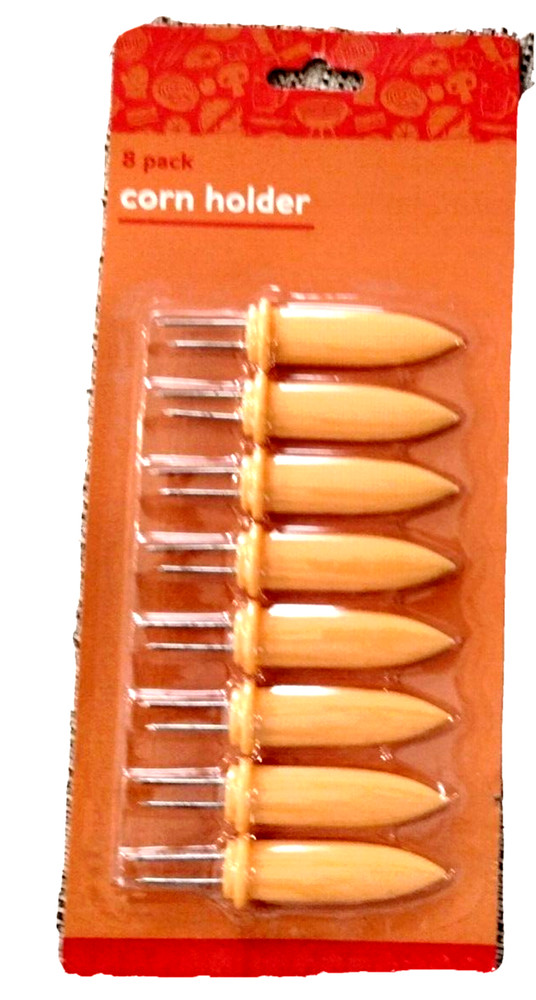 CORN ON THE COB HOLDERS Jumbo Corn Holder 8 Pack