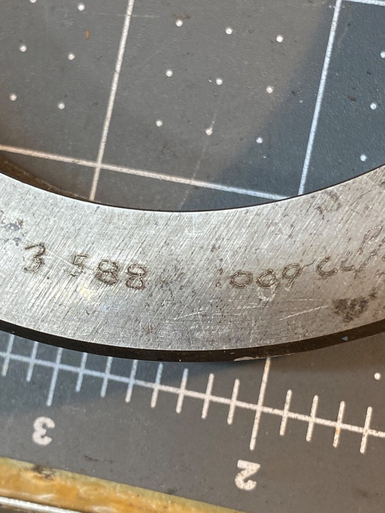 One WILSON TOOL/AMANDA 3.588" ID Die