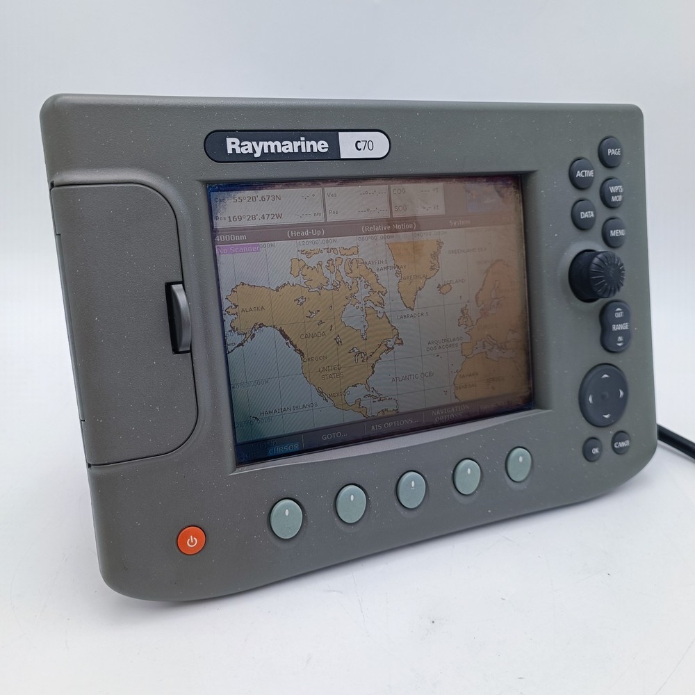 Raymarine C70 MFD GPS Multifunction Chartplotter Fishfinder GPS Display Sonar