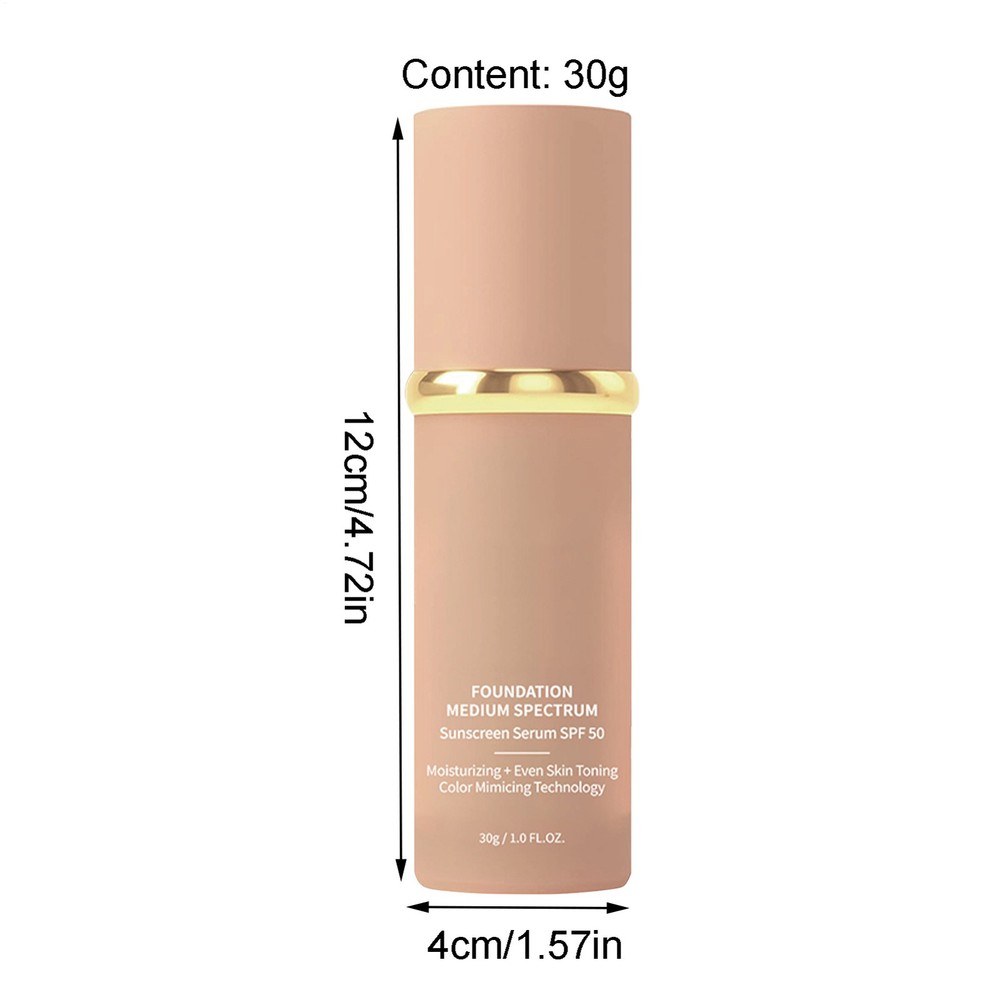4 in 1 foundation Liquid- Hydrating Medium full coverage concealer SPF 50+