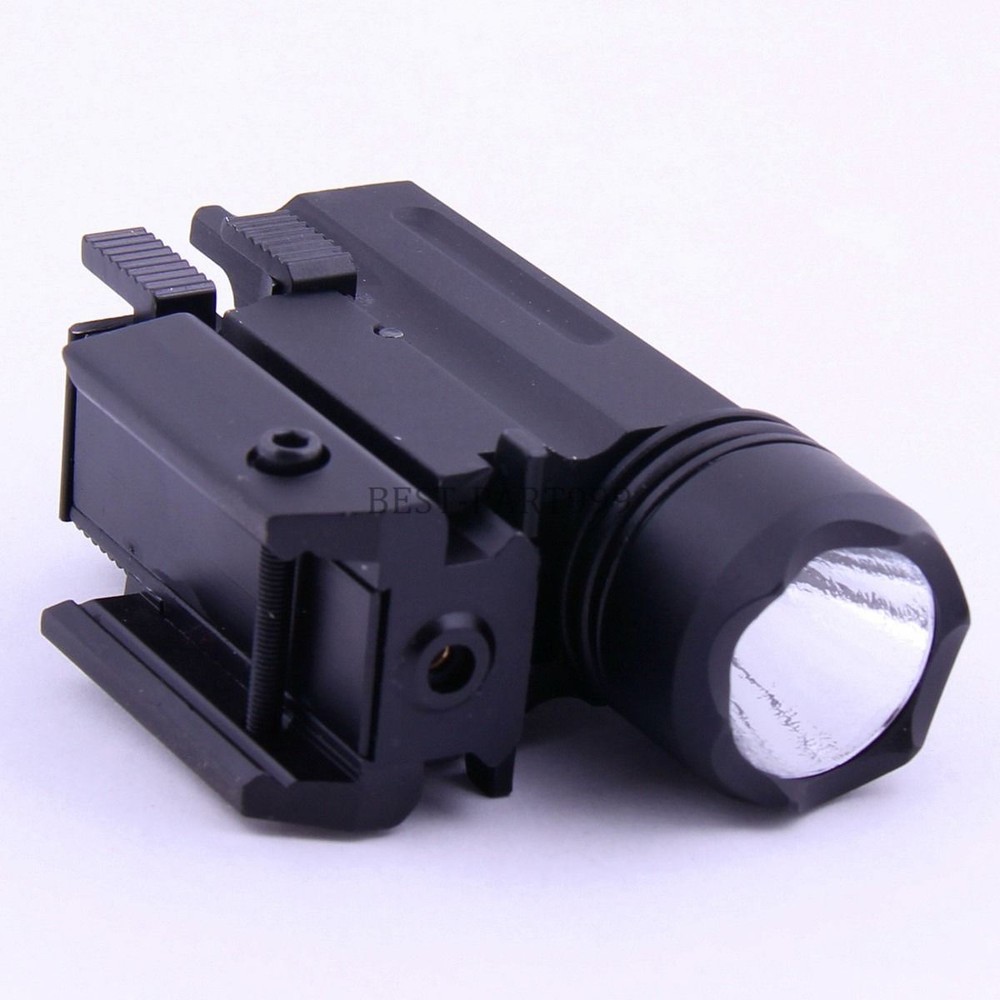Tactical Compact Red Laser Sight & Hot Cree LED Flashlight