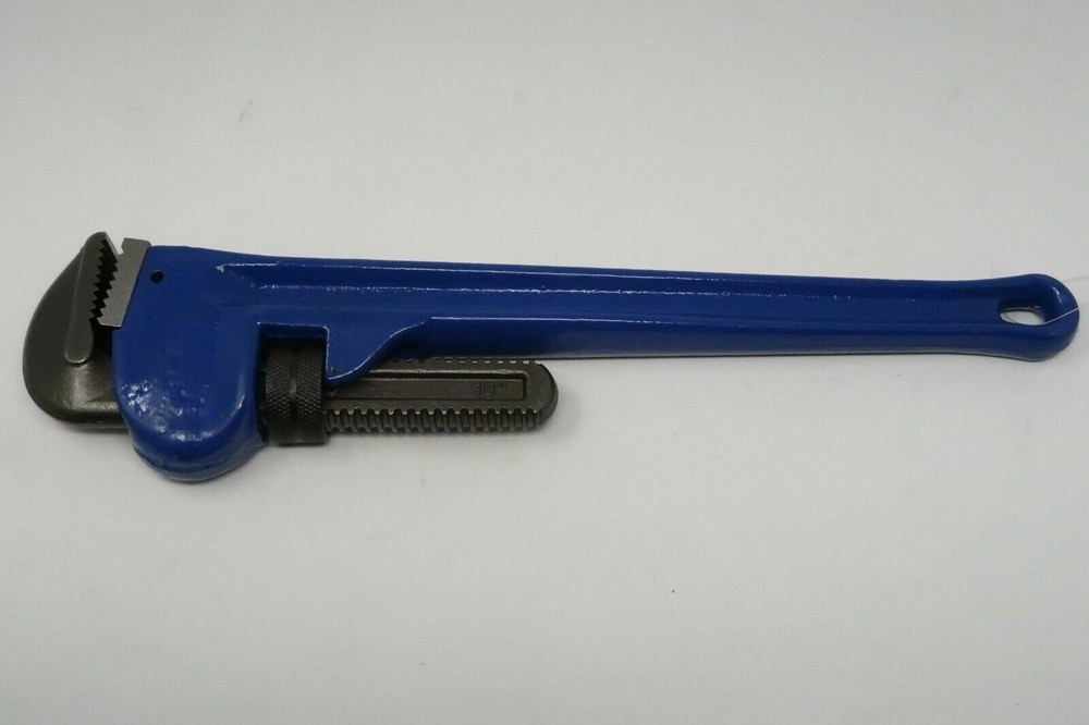 1 pcs Eclipse Tools ELPW18, 18" Leader Pattern Pipe Wrench, Blue ENGLAND