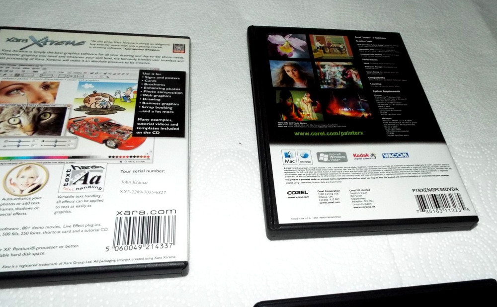 MICROSOFT VIRTUAL PC FOR MAC + OFFICE 2004 MAC+ 4 MISC. PROGRAMS W/KEYS READ!!!!