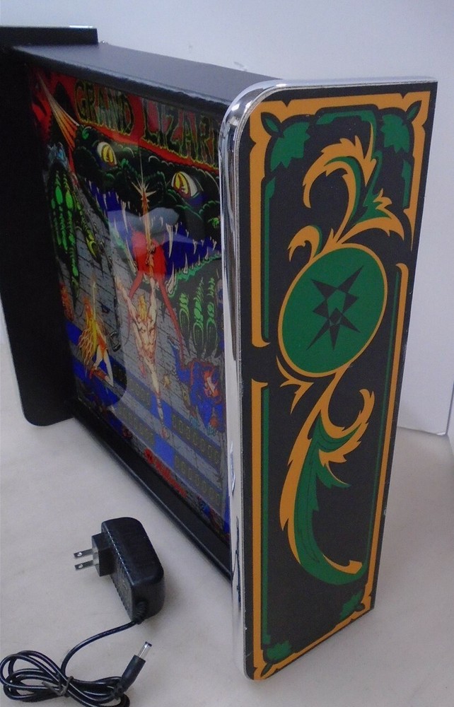 Williams Grand Lizard Pinball Head LED Display light box