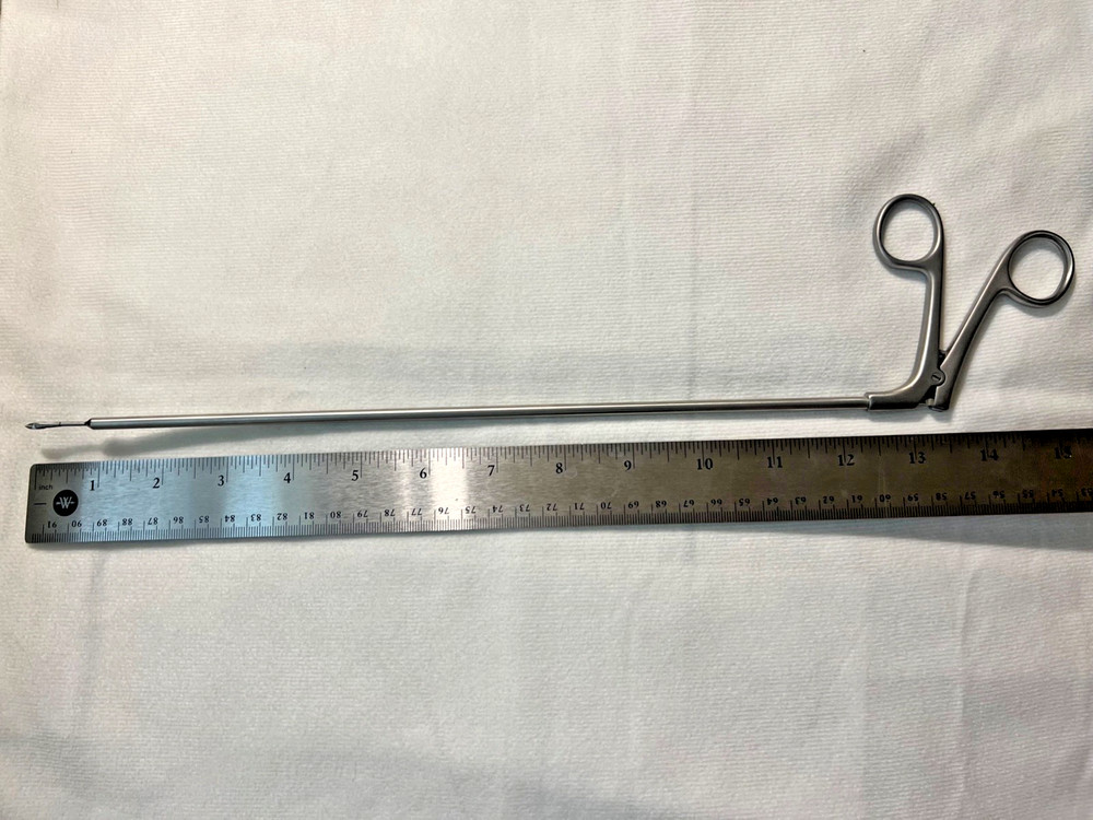 Solos Endoscopy GS2000 Micro Curved Left Sharp Scissors 5mm X 32cm