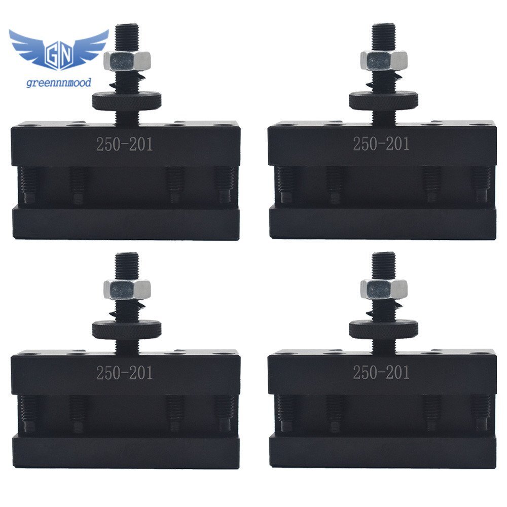 4Pcs BXA #1 250-201 Quick Change Tool Post Holder Turning & Facing For Lathe