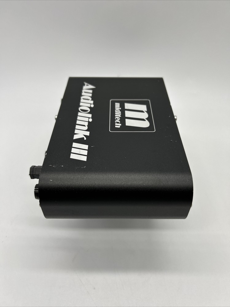 Miditech Audiolink III 2 Output Microphone Audio Connector Interface S/N 31944