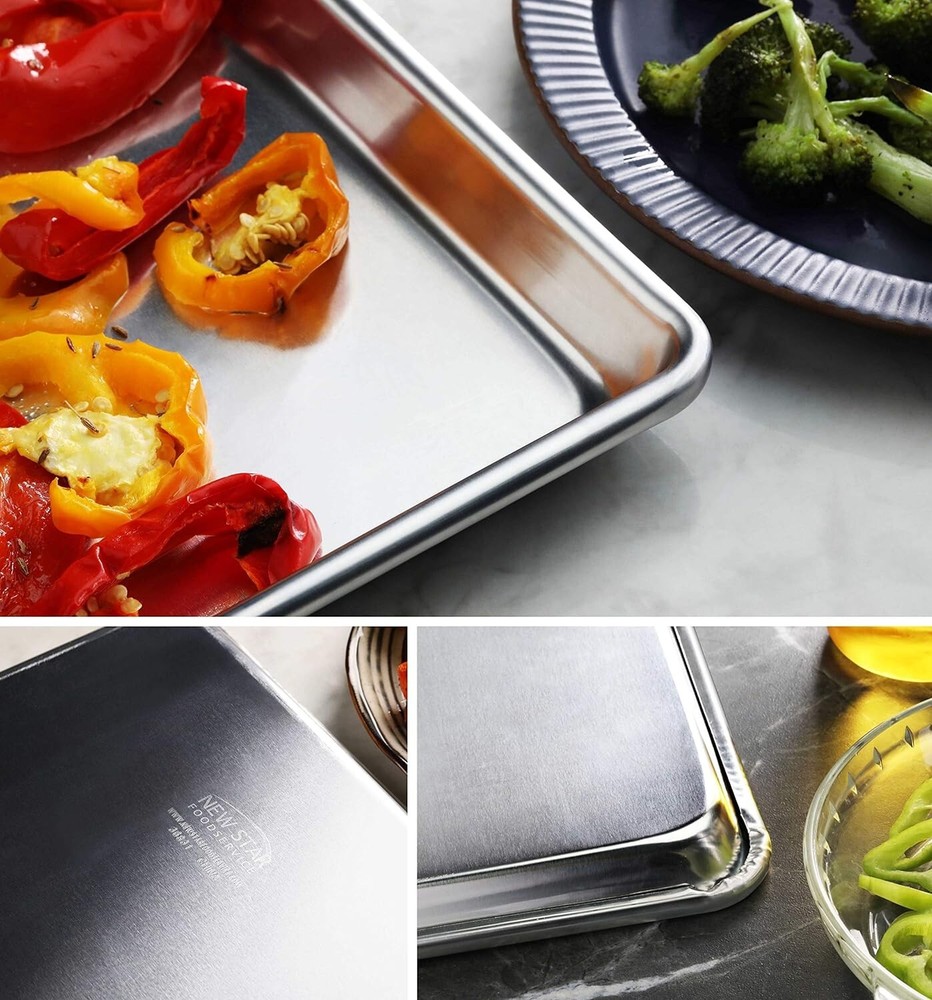 Versatile Multi-Use Aluminum Sheet Pan - Baking Essential for Every Kitchen