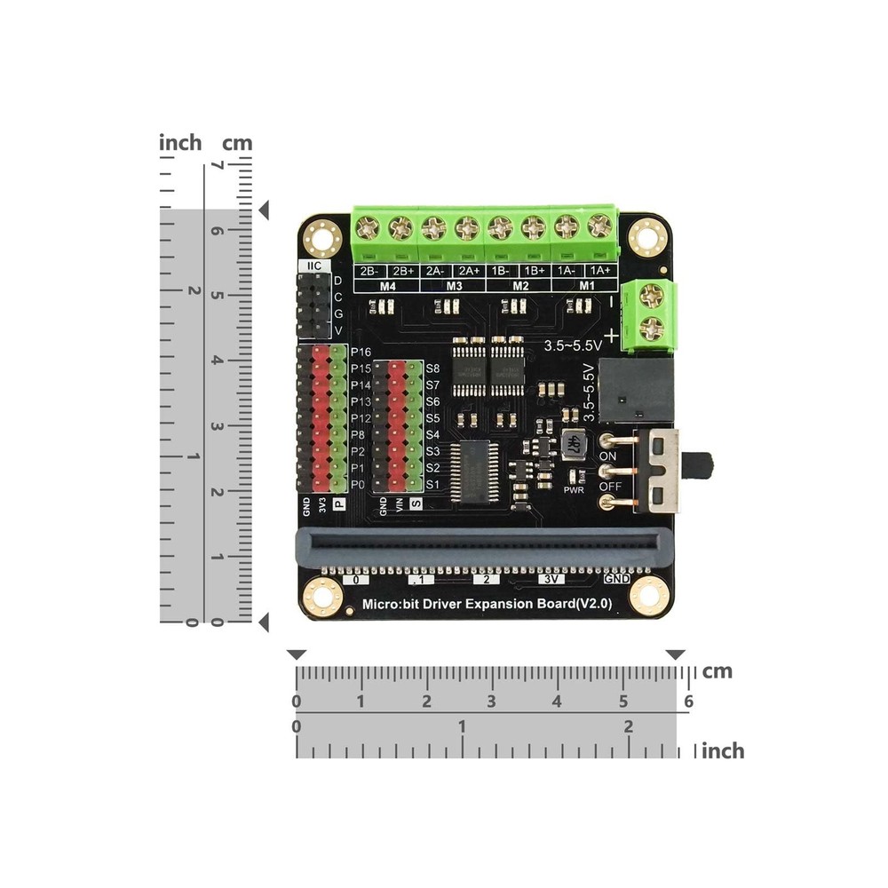 MicroDriver Driver Expansion Board Fits Microbit UNIHIKER Replacement Tools