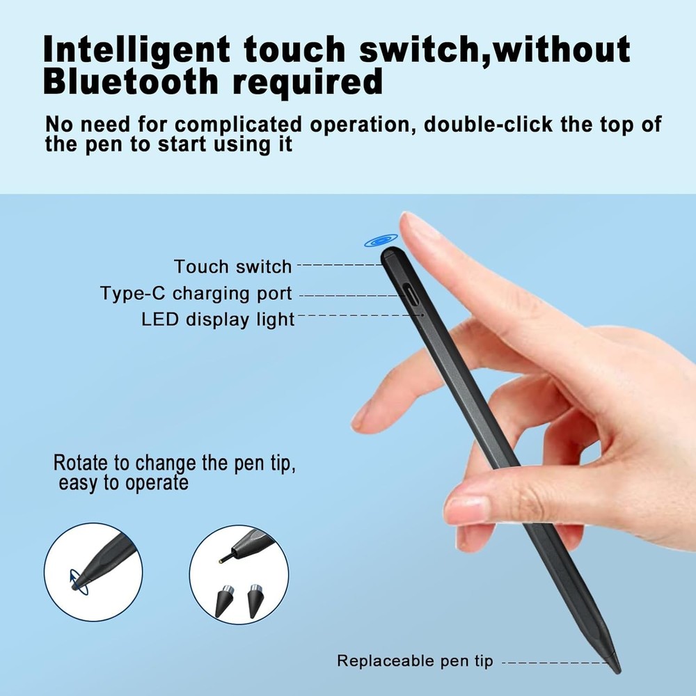 For Galaxy Z Fold 3/4/5/6/7 - Active Stylus Pen Digital Capacitive