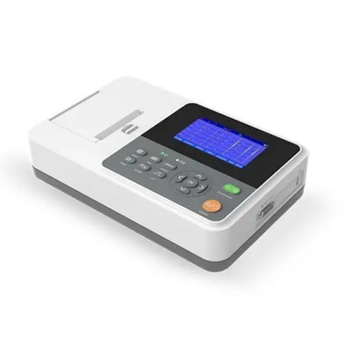 CONTEC E3 Portable 3-Channel 12-Lead ECG/EKG Machine with Printer + PC Software