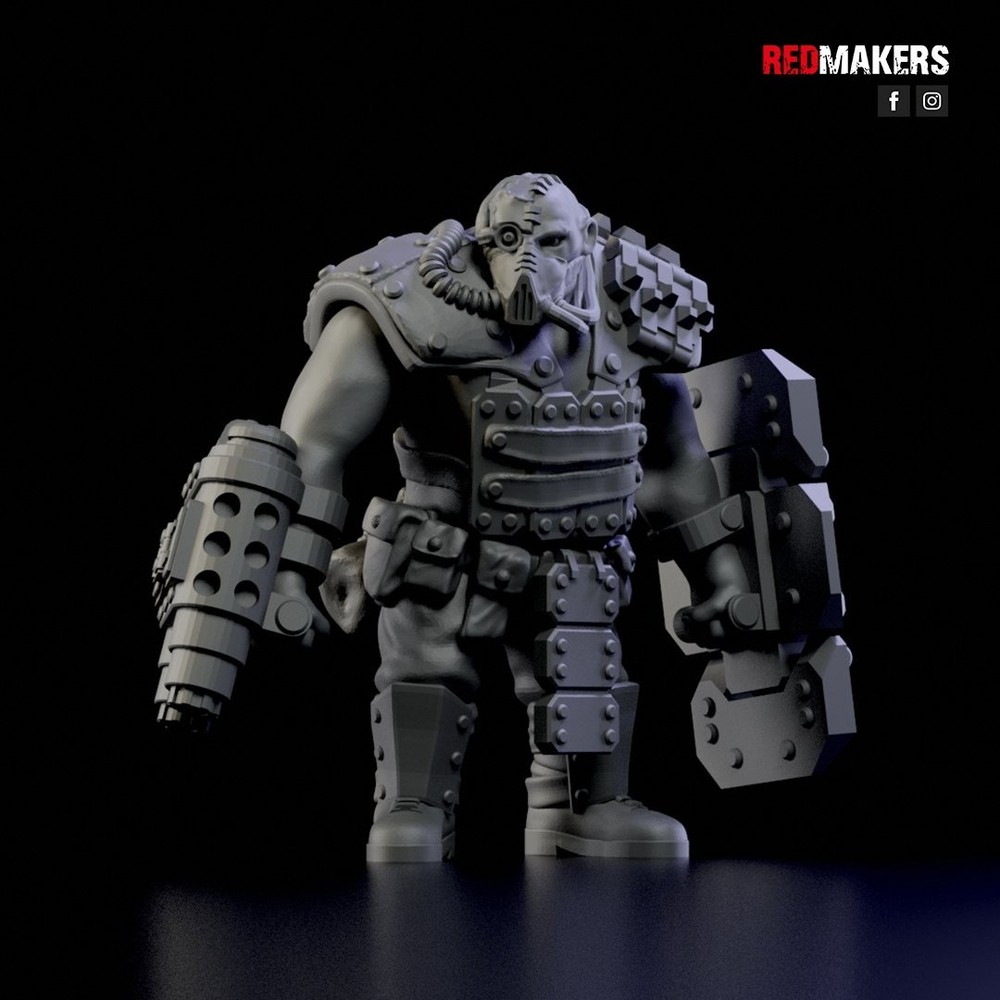 DEATH DIVISION ARMORED ABHUMAN SHIELDS (5U)