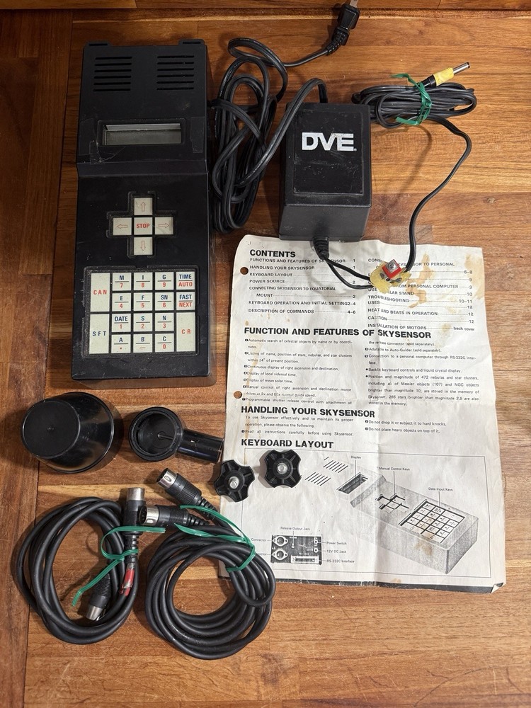 Vintage Skysensor Sky Sensor Hand Controller Made in Japan tested