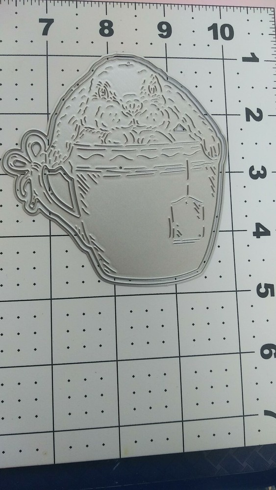 Universal Thin Metal Die Cut Tool Emboss Easter Bunny Rabbit teacup bow flower