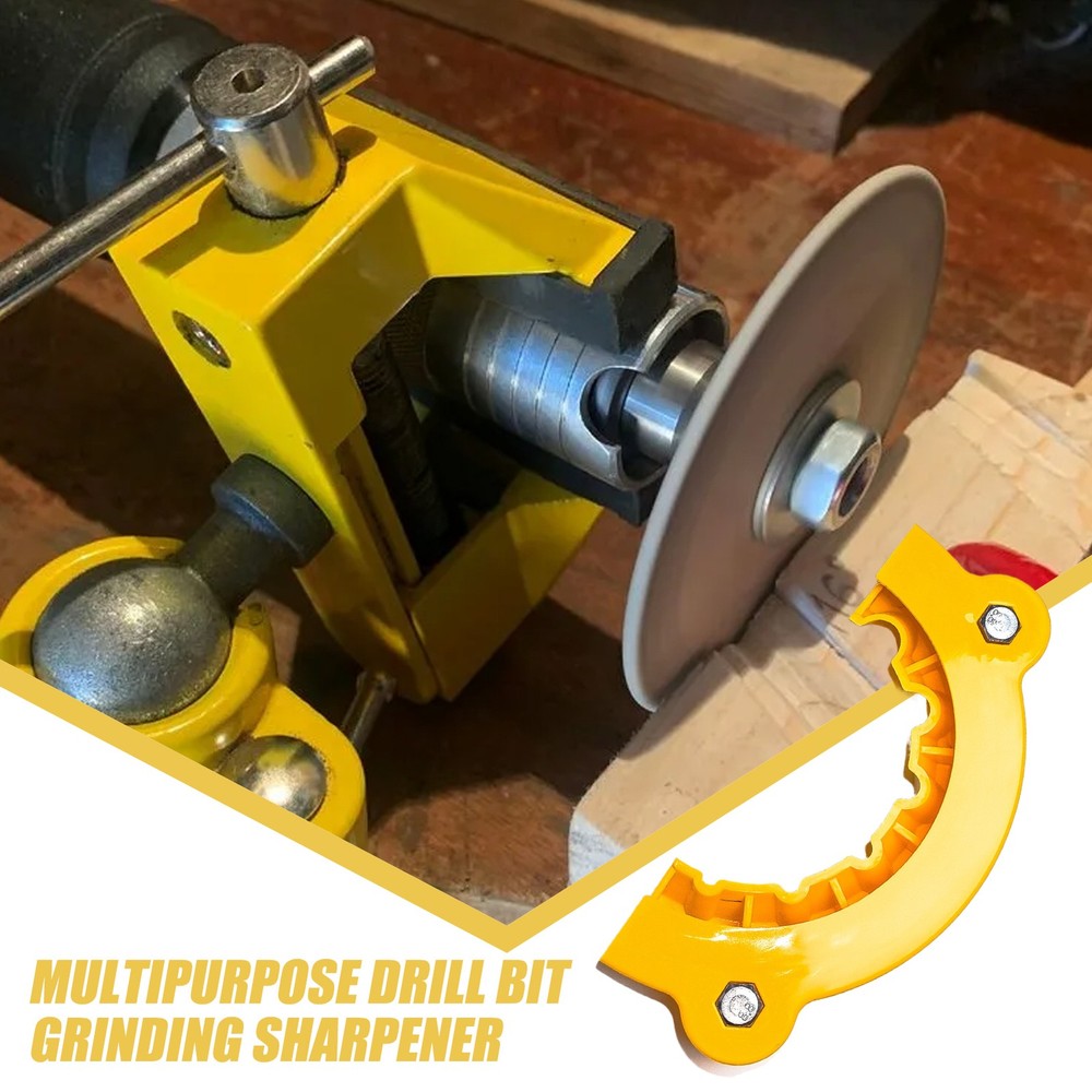 New Portable Drill Bit Sharpener - Drill Bit Grinding Attachment - Multipurpose