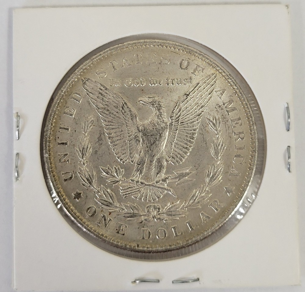1902-P Morgan Silver Dollar. Unc. Beautifully.
