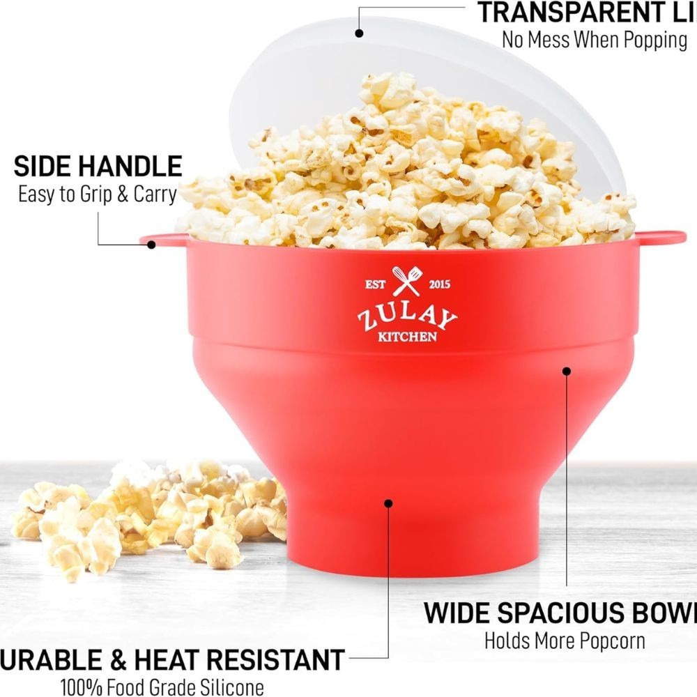 Silicone Collapsible Popcorn Popper
