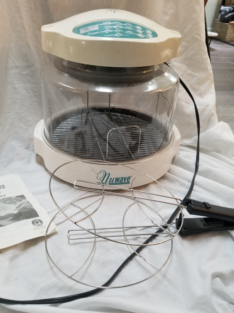 Nuwave Nu Wave Pro Kitchen Infrared Oven w Carrying Case White/Blue