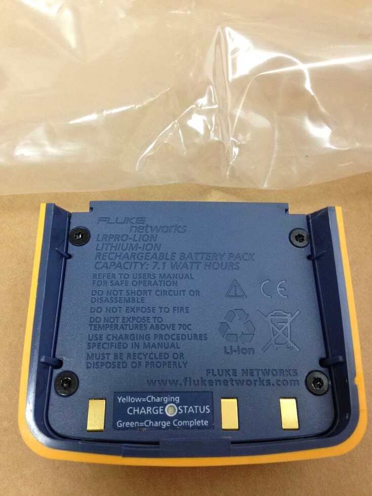 Fluke Networks lrpro-lion backup battery